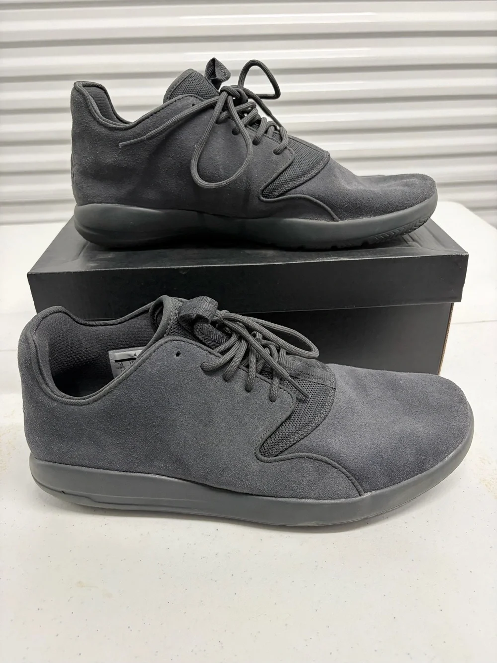 Men’s Jordan Eclipse Grey Shoes 12